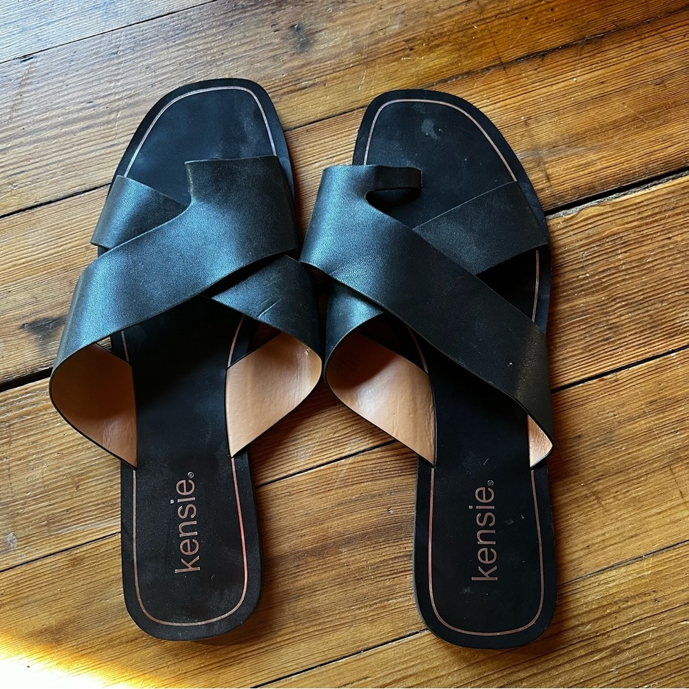Kensie Black Women's Sandals